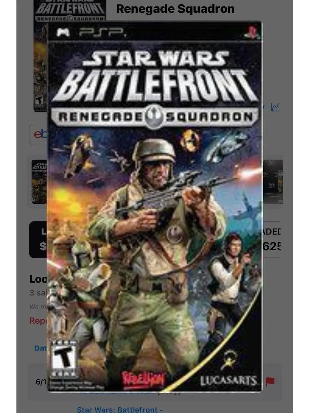 Star Wars Battlefront: Renegade Squadron for PSP